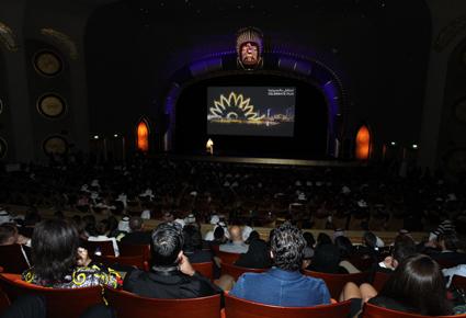 إنطلاق مهرجان أبوظبي السينمائي 2012